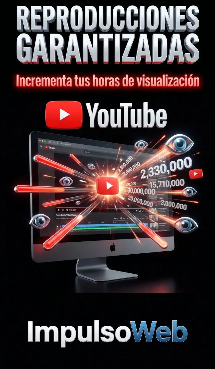 Comprar vistas reproducciones YouTube Colombia reales